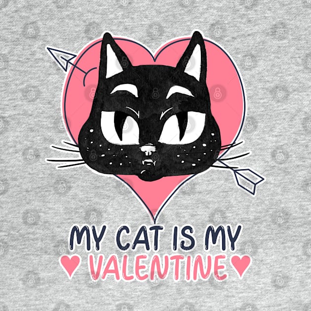 My Cat is my Valentine by Willard-Morris
